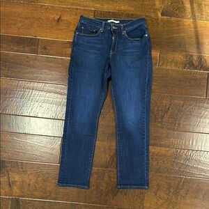 Levi’s Classic Straight Dark Blue Women's Jeans